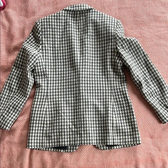 Pendleton 100% Virgin Wool Houndstooth Blazer - Picture 5 of 6